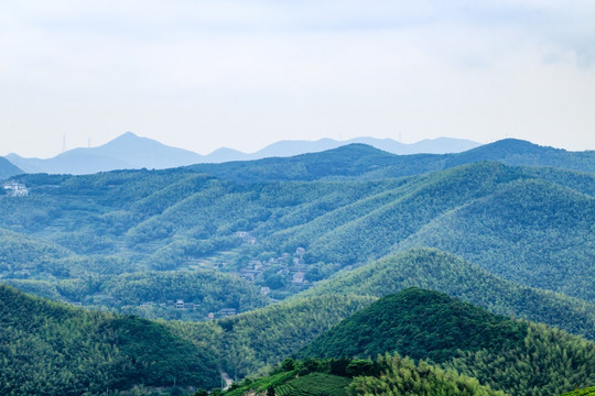 群山丘壑