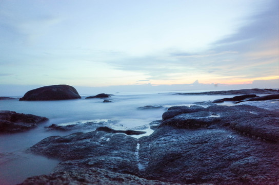 海岛黄昏