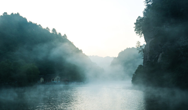 天水仙人崖仙人湖