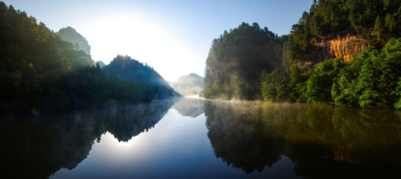 天水仙人崖仙人湖