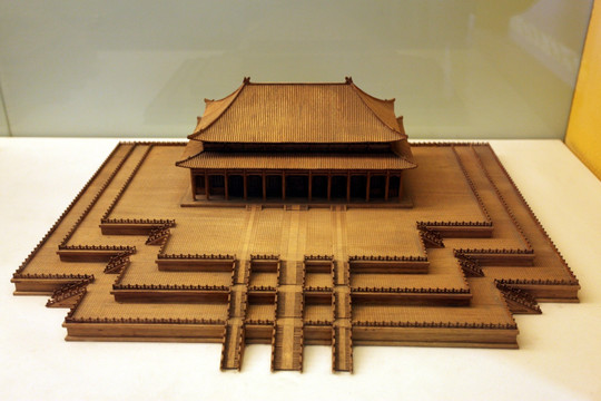 故宫博物院 天坛博物馆 模型
