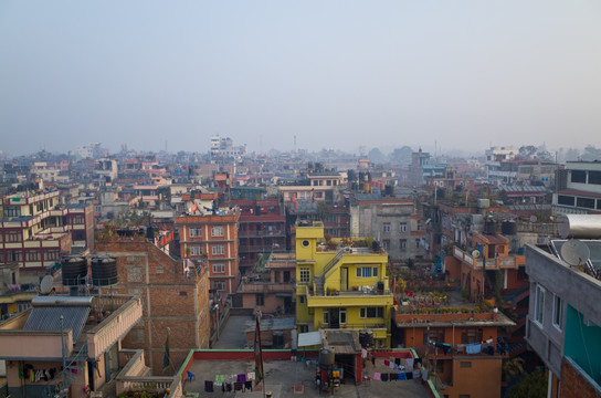 尼泊尔加德满都街景