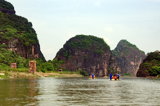 龙虎山远景