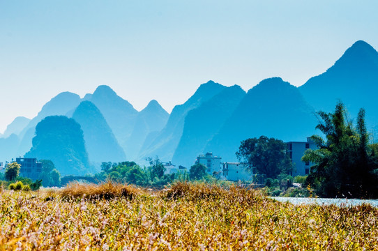 遇龙河风光