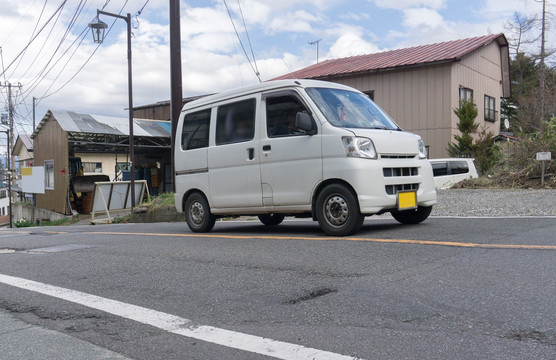 日本轻自动车 面包车