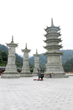 六祖寺 佛塔 牌坊