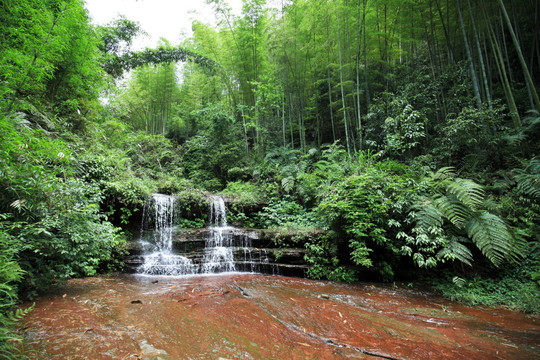 山间流水 山泉瀑布