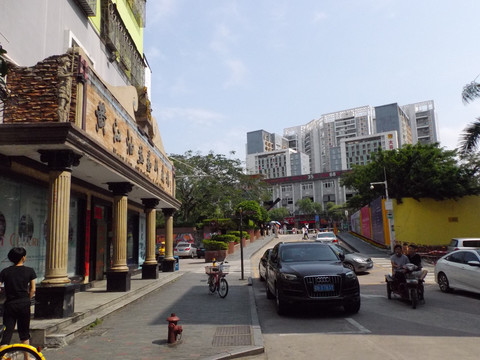 大芬村街景