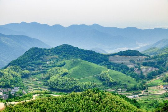 山区 农村 高山 山谷 乡村