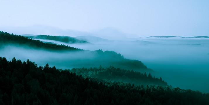 高山云海