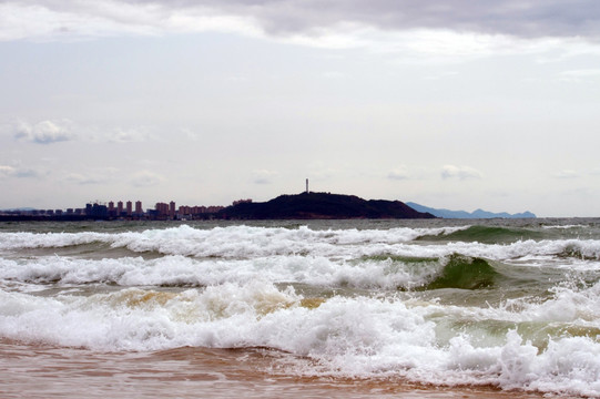 三亚海棠湾 海滩风光