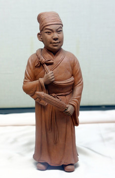 贾雨村塑像