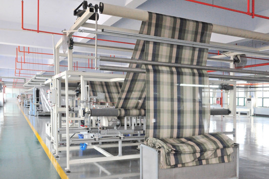 织布机  纺织厂车间机器