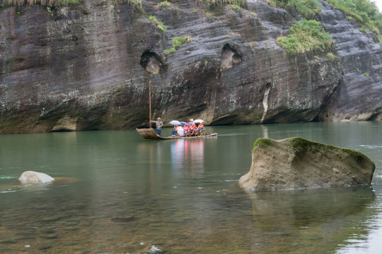 武夷山九曲河漂流