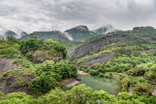 武夷山九曲河