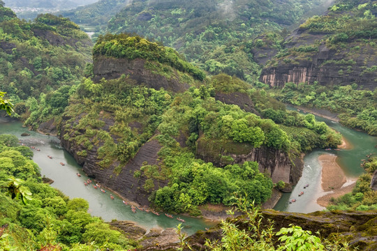 武夷山九曲河