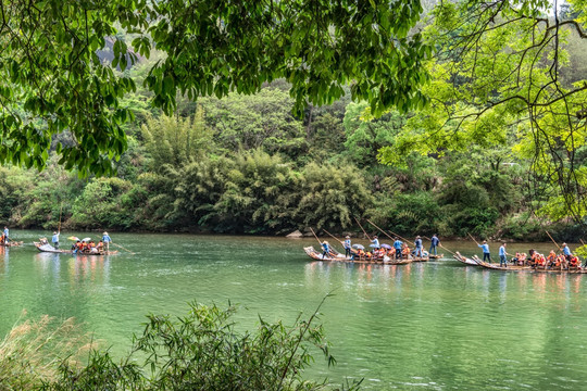 武夷山漂流