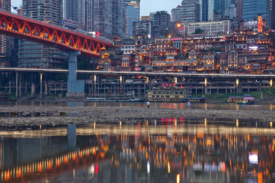 重庆洪崖洞夜景