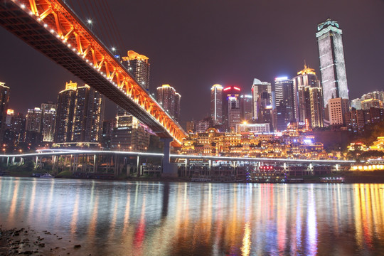 重庆夜景 洪崖洞夜景