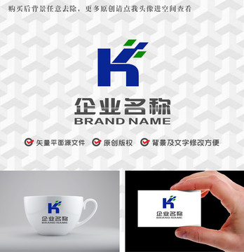 字母KHlogo