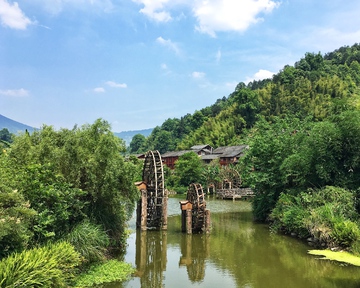 黎平肇兴侗寨风光 