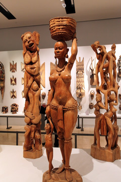 非洲木雕 雕塑 雕刻