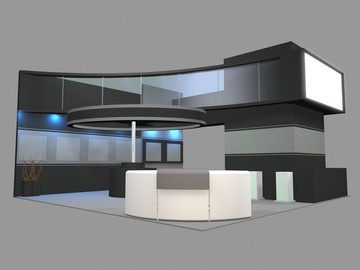 3DMAX通用展台展示模型