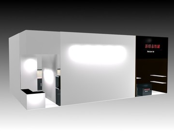 3DMAX通用展臺(tái)展示模型