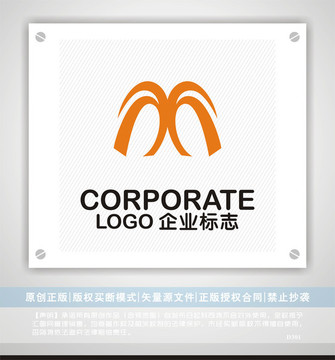 my字母logo