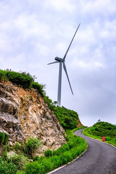 风车公路 发电