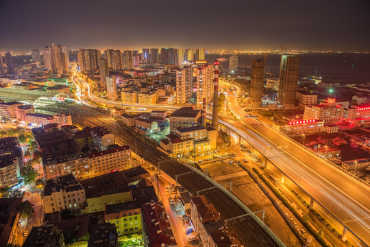 都市夜景高清图片