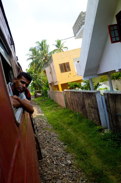 斯里兰卡海上火车