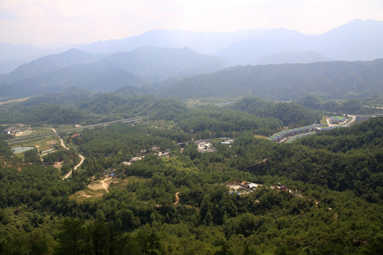 黄山石门峡风光