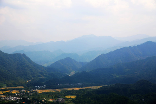 黄山石门峡