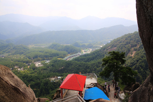 黄山石门峡风光