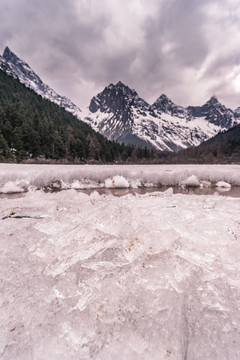 毕棚沟冰雪世界