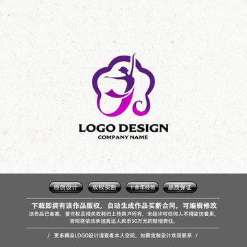 舞蹈LOGO 美容健身