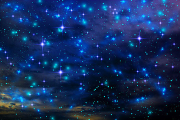 藍(lán)色星空