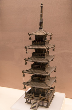 上海松江方塔模型