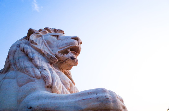 加尔各答维多利亚纪念馆雄狮石像