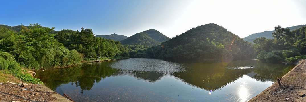 茅山钓鱼驿站水库