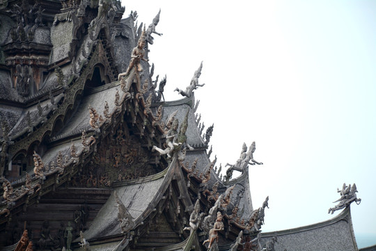 泰国真理寺飞檐