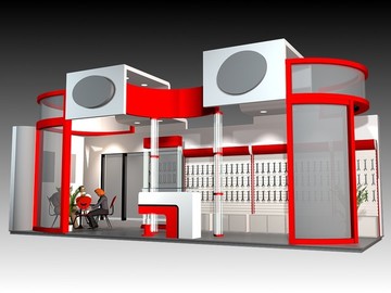 展覽展示模型下載