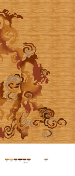 傳統(tǒng)地毯花卉設(shè)計(jì)餐包宴會(huì)廳