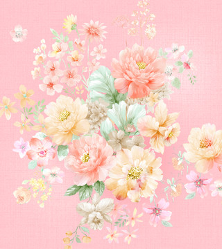 手繪花