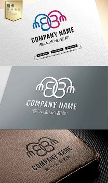 B字母牛排標(biāo)志 西餐LOGO