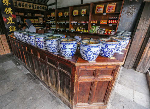 扬州酱菜老店铺
