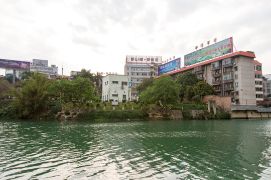 澄碧河 河畔建筑