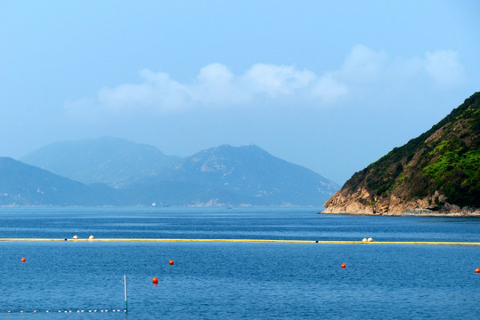 浅水湾海滨浴场大海