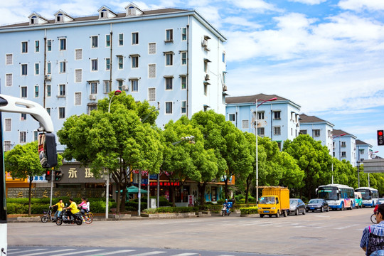 上海浦东小区建筑